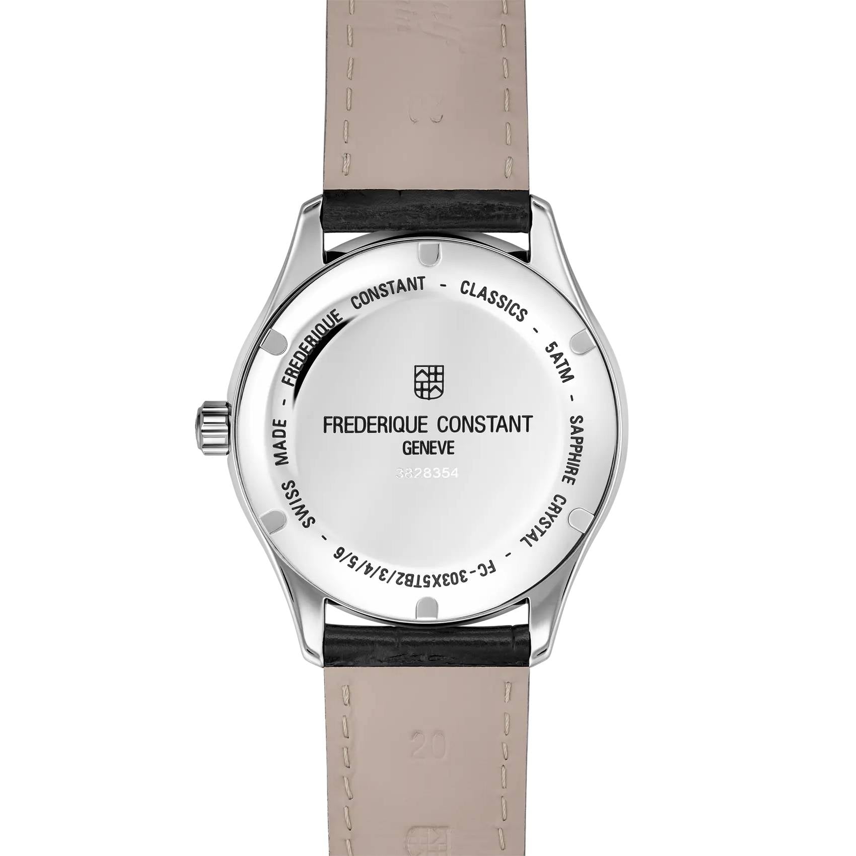 Orologio Uomo Frederique Constant Automatico Classic Pelle FC-303MCK5B6